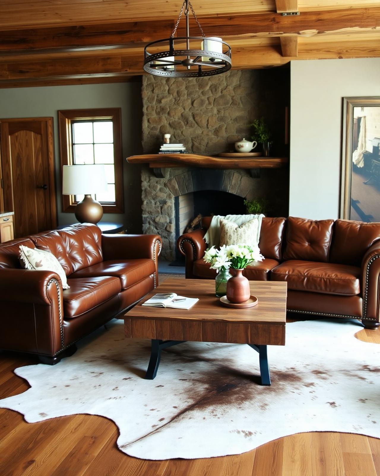 Rustic Texas living room