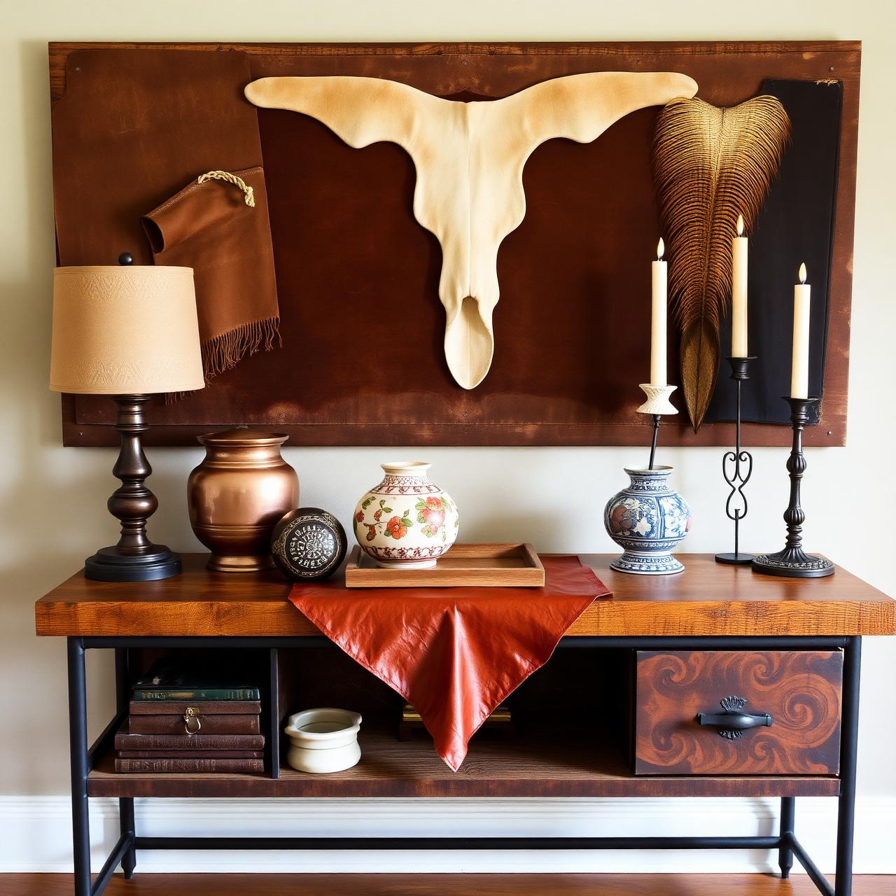 Western decor vignette